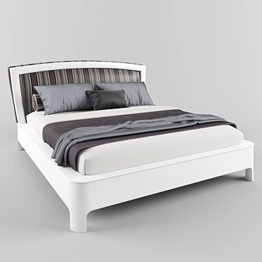 Relax and Dream: Paged MELODY Bed 3D model image 1 