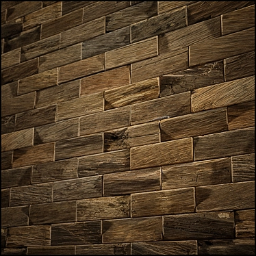 EcoBrick: Sustainable Wood Construction 3D model image 1 