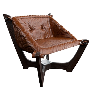 Luxury Leather Seat 3D model image 1 