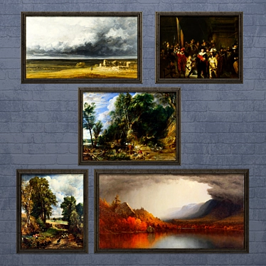 Classic Art Collection 3D model image 1 