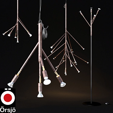 Unique Orsjo Lighting Collection by Jonas Bohlin 3D model image 1 