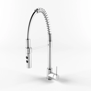 VIMMERN Stainless Steel Kitchen Faucet 3D model image 1 