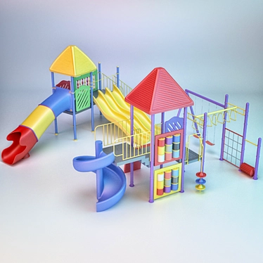 Playful Tots Hub 3D model image 1 