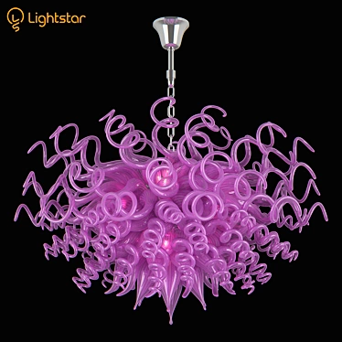 Artglass Lightstar Pendant Chandelier 3D model image 1 