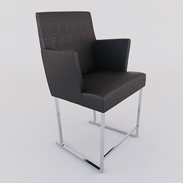 ErgoFlex Chair: Ultimate Comfort and Support 3D model image 1 