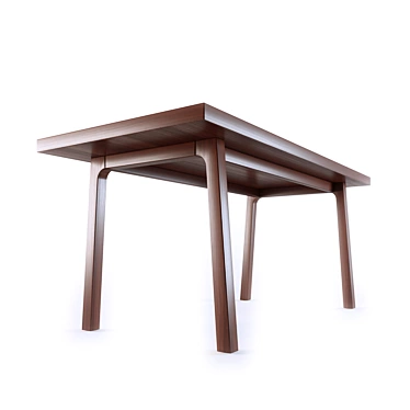 Sleek Vastanby Table by IKEA 3D model image 1 