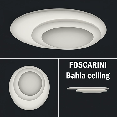 Modern Foscarini Bahia Ceiling Lamp 3D model image 1 