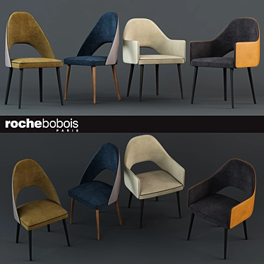 Title: FENICE CHAIR+BRIЯGE | Roche-Bobois 3D model image 1 