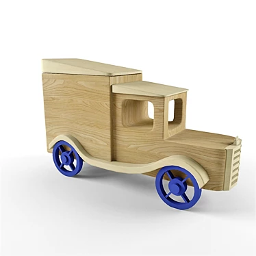 Playful Wheels: Toy Car for Kids 3D model image 1 
