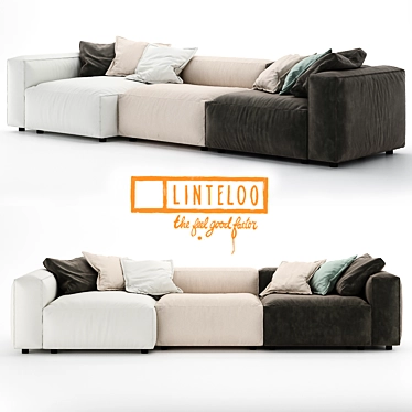 Luxurious Linteloo Lab Southampton Sofa 3D model image 1 