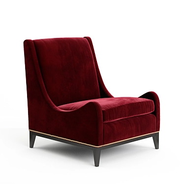 Elegant Marko Kraus Caro Armchair 3D model image 1 