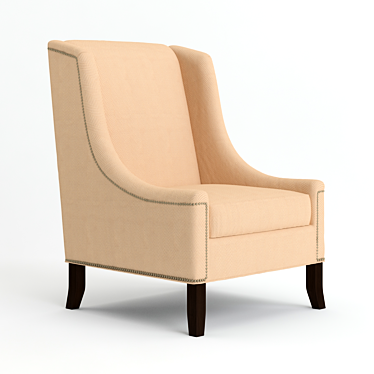 Elegant Amy Armchair by Marko Kraus 3D model image 1 