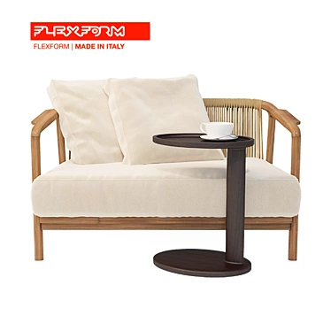 Crono - Stylish Sofa Set 3D model image 1 