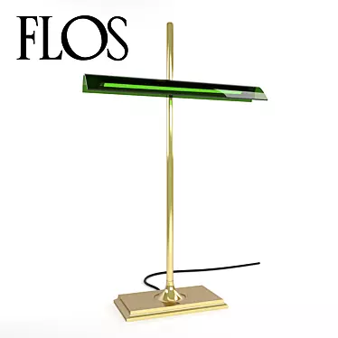 Elegant Goldman Table Lamp 3D model image 1 