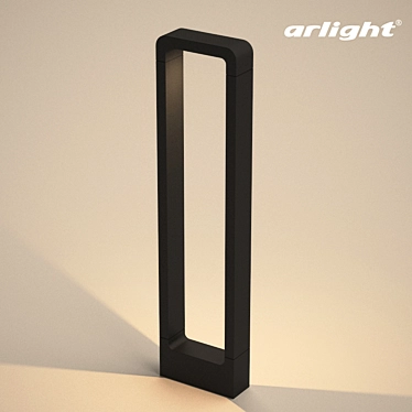 Elegant LED Path Frame: LGD-Path-Frame-J650B 3D model image 1 