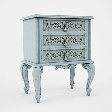 Luxury Ornate 3D Model 3D model image 1 