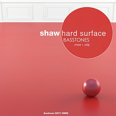 Shaw Homogeneous Basstones Vinyl 3D model image 1 