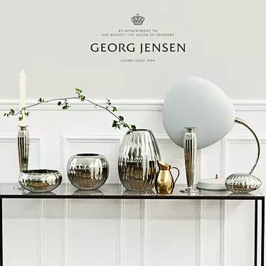 George Jensen LEGACY Decor Set 3D model image 1 