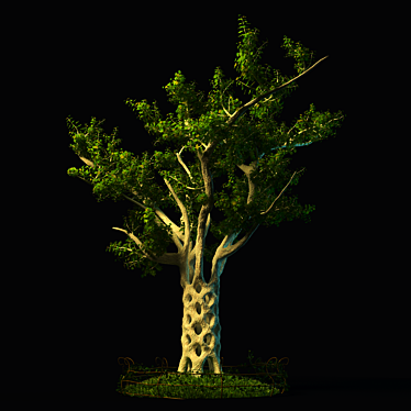 Sycamore Masterpiece: Living Arbors 3D model image 1 