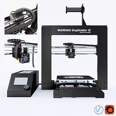 Wanhao Duplicator I3 V 2.1 - 3D Printing Innovation 3D model image 1 