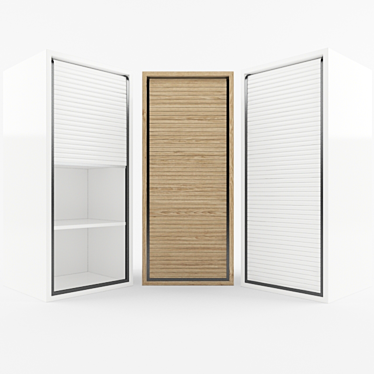 Versatile and Durable Roller Shutter 3D model image 1 