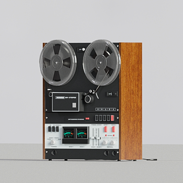 Vintage BEACON Reel Tape Recorder 3D model image 1 