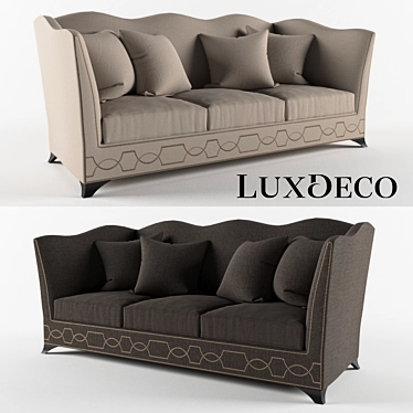 LuxDeco Eaton Sofa 3D model image 1 