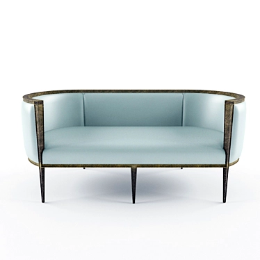 Elegant Classic Sofa: Traditional & Timeless 3D model image 1 
