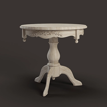 Classic Charm Country Romance Coffee Table 3D model image 1 