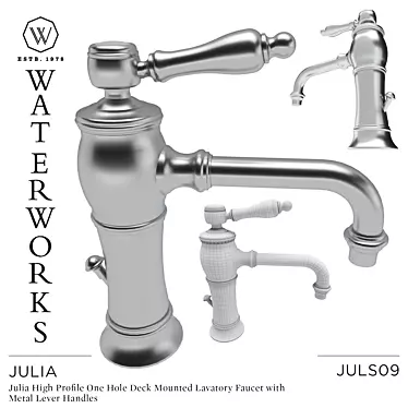 Elegant Julia Faucet: Stylish & Durable 3D model image 1 