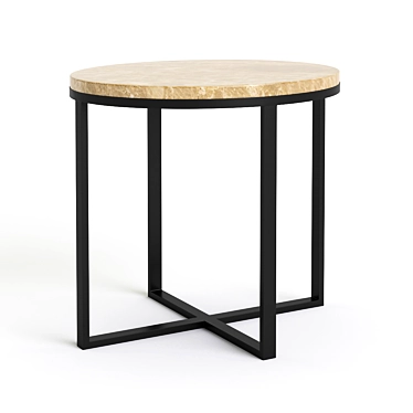 Modern Minimalist Marko Kraus Foy Side Table 3D model image 1 