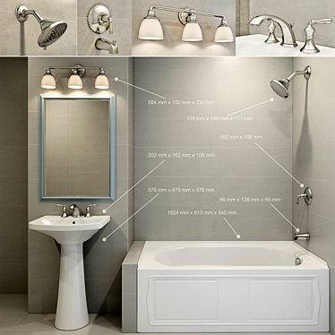 Bathroom Plumbing Kit