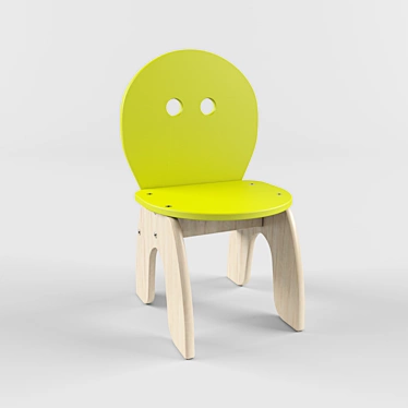 Karapuz Baby Chair: Comfort for Your Little One 3D model image 1 