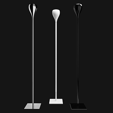 Elegant Fabbian Floor Lamp 3D model image 1 