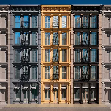 Soho- Reserve cast iron buildings