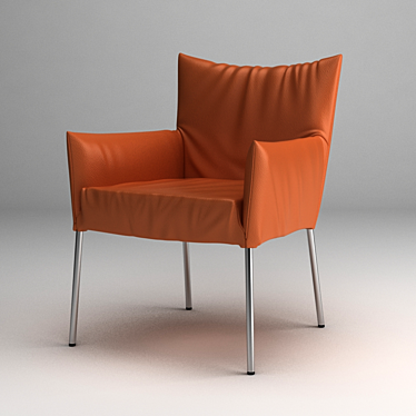 Modern Minimalist Mali Chair 3D model image 1 