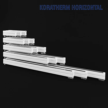 KORADO KORATHERM HORIZONTAL 144mm: Multiple Sizes Available 3D model image 1 