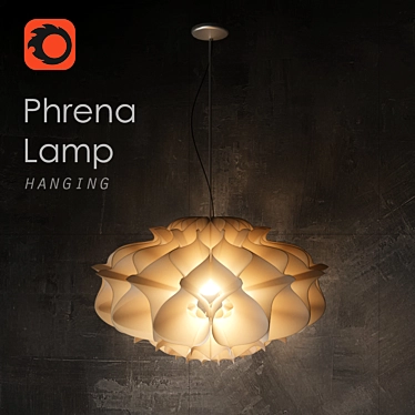 Phrena Hanging Lamp: Modern Illumination 3D model image 1 