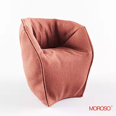 Comfortably Chic: MOROSO - M.a.s.s.a.s.poltroncina 3D model image 1 