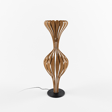 Elegant Floor Lamp: 3dsmax 2012 + Vray 3D model image 1 