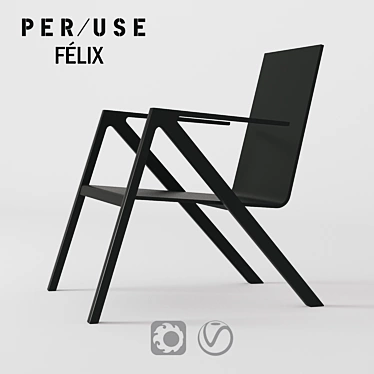 Per/Use Felix Chair 3D model image 1 