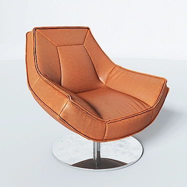 Elegant Marconi Armchair 3D model image 1 