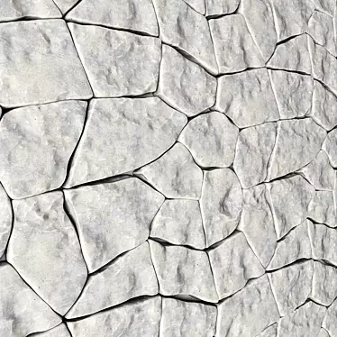 Title: 3D Stone Panel Texture - High Resolution 3D model image 1 