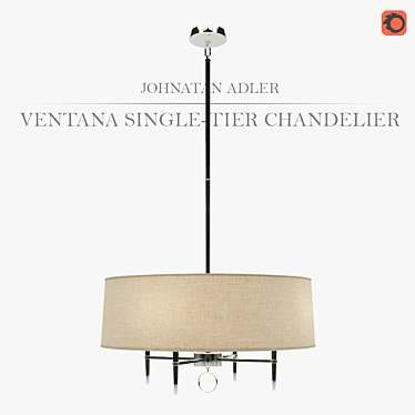 Ventana Single-Tier Chandelier by Jonathan Adler