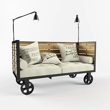 Sofa from trolley