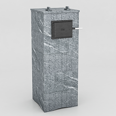 Title: KASTOR Karhu 27 PK Russian Talc Stove 3D model image 1 