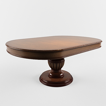 Elegant Dining Table 3D model image 1 