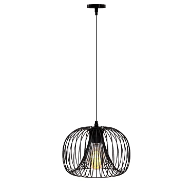 Elegant Amara Vinti Pendant Light 3D model image 1 