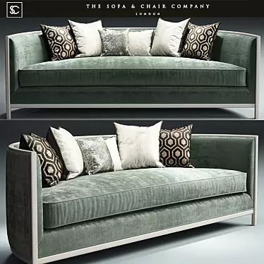 Sophisticated Sophia Sofa 3D model image 1 