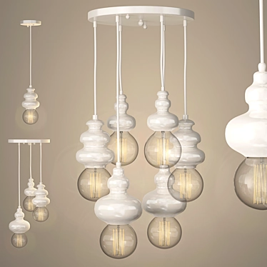 Favourite Bibili Fixtures: Stylish Lighting Solution 3D model image 1 